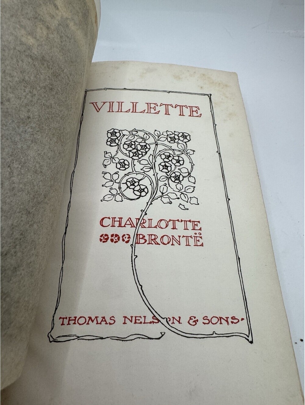 Antique 1905 Villette by Charlotte Bronte - See Pics